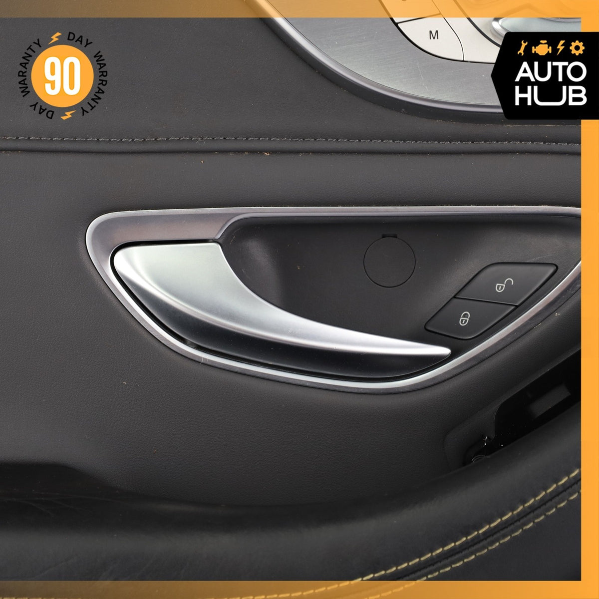 17-23 Mercedes W205 C63 AMG C300 Front Left Side Interior Door Panel OEM 43k - photo 10