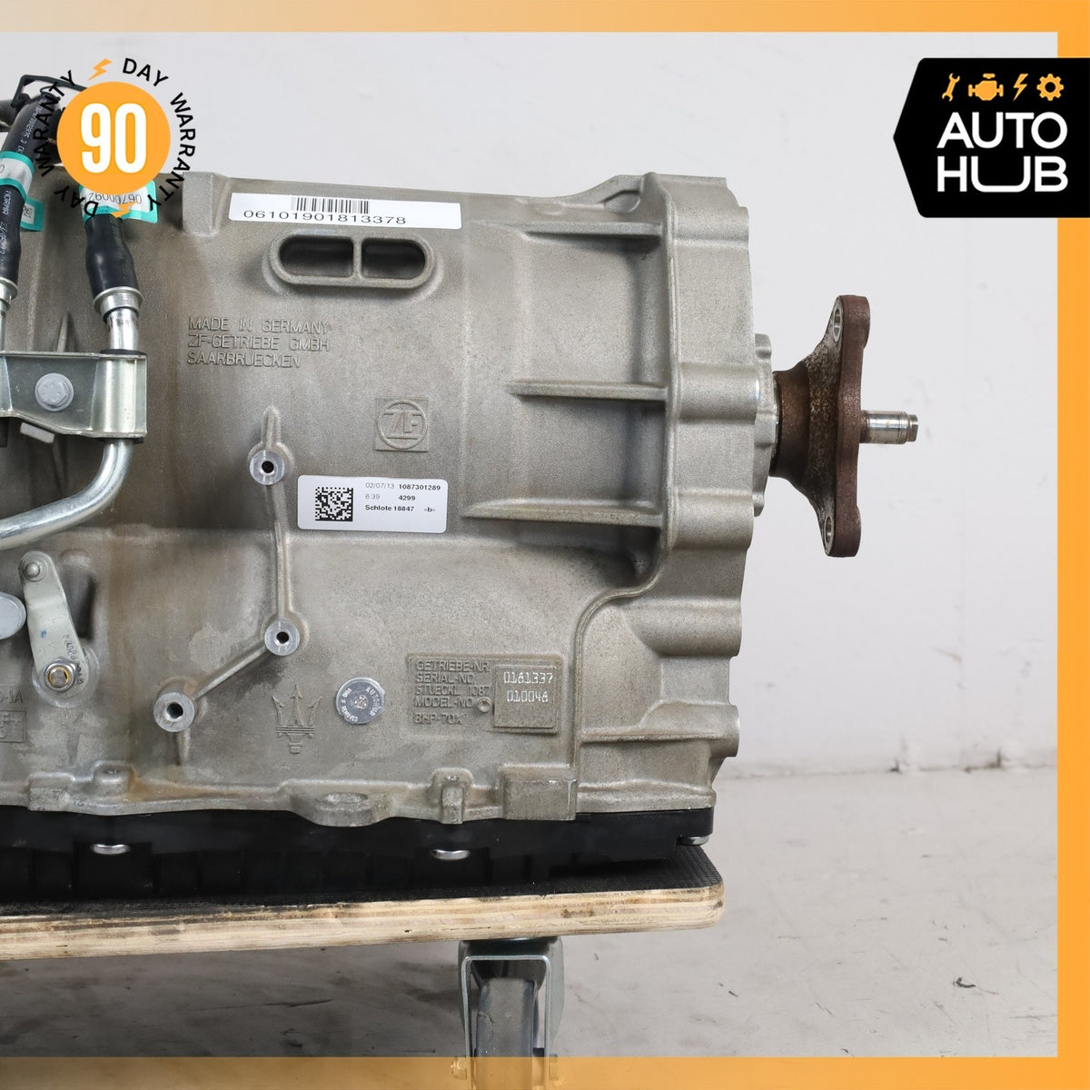 14-16 Maserati Quattroporte M156 RWD Automatic Transmission 670002340 OEM 90k - photo 12