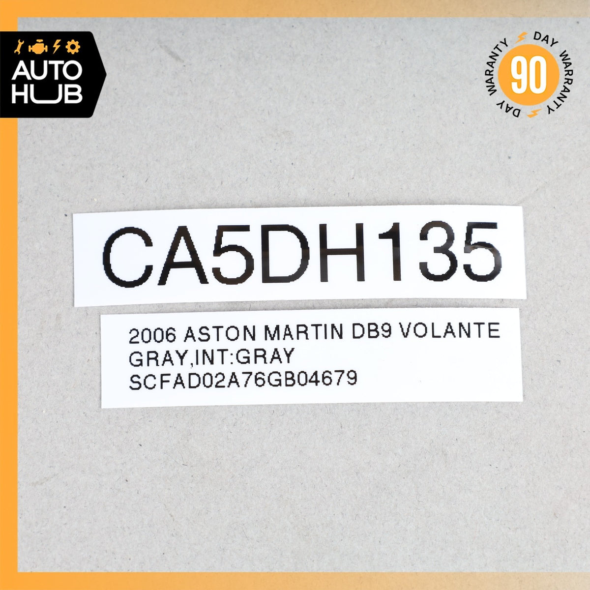 05-19 Aston Martin DB9 DBS Vantage Steering Column Switches Clock Spring OEM 34k - photo 19