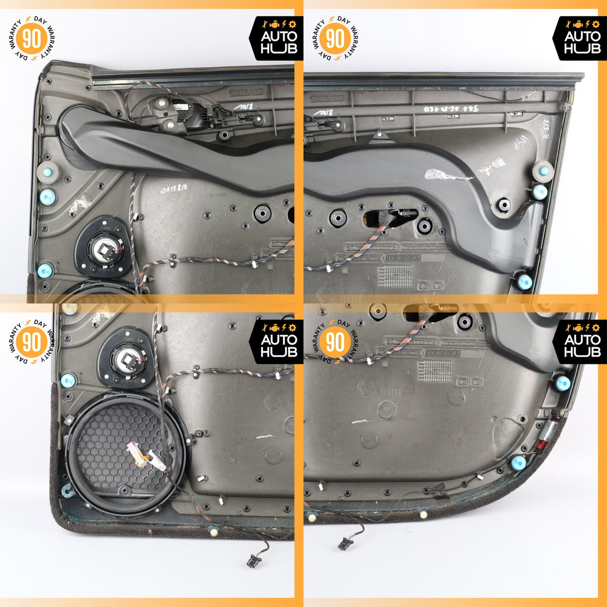 03-10 Porsche Cayenne 955 Front Left Driver Side Interior Door Panel Black OEM - photo 19