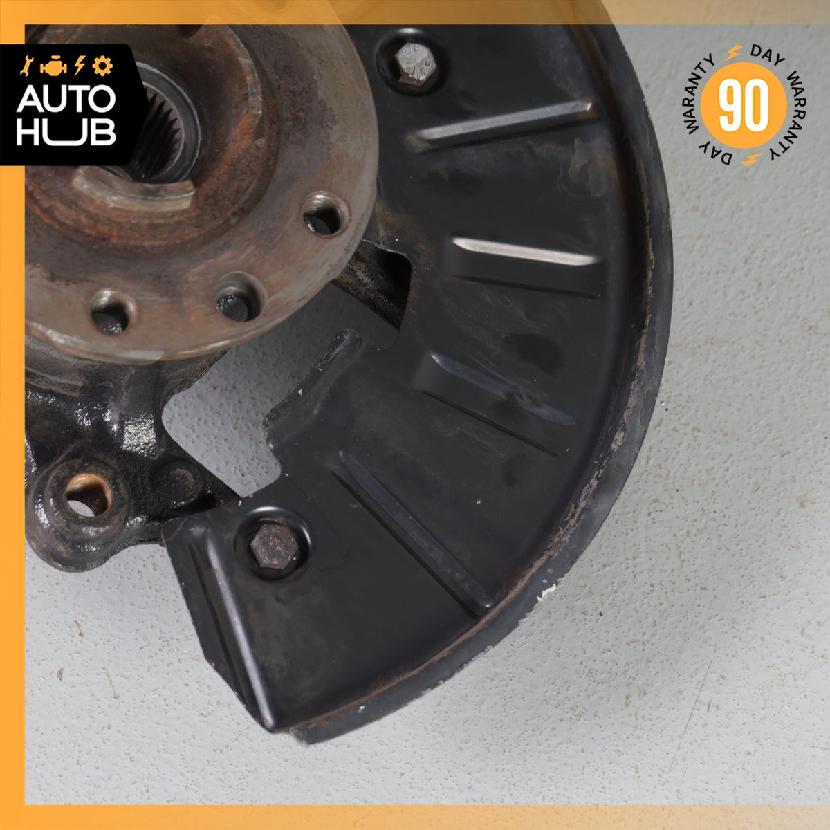 03-10 Porsche Cayenne 955 Front Left Knuckle Spindle Hub 7L0407257A OEM 87k - photo 5