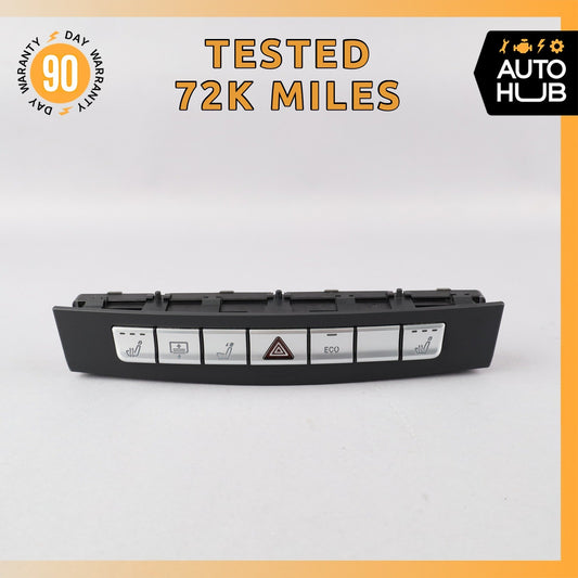 2014 Mercedes W212 E350 Center Dashboard Hazard Control Switch OEM 72k - photo 1