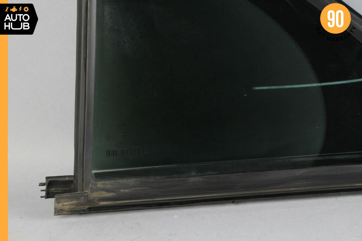 07-13 Mercedes W221 S400 S65 AMG Quarter Window Glass Rear Left Driver Side OEM - photo 2