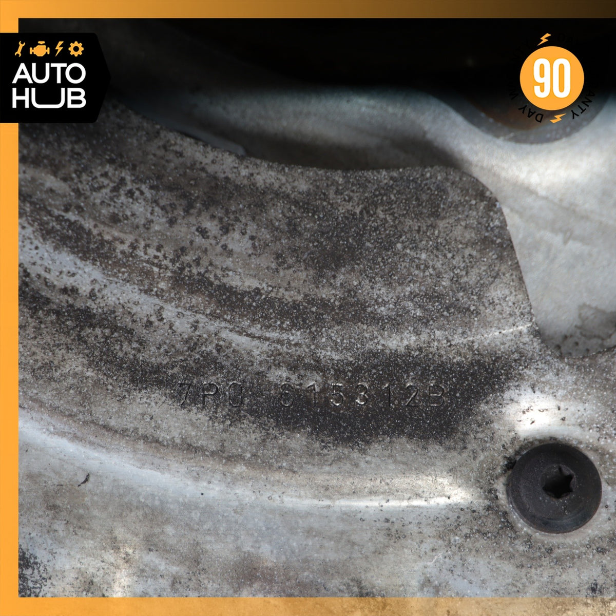 11-18 Porsche Cayenne 958 Front Right Knuckle Spindle 7P0615312B OEM - photo 11