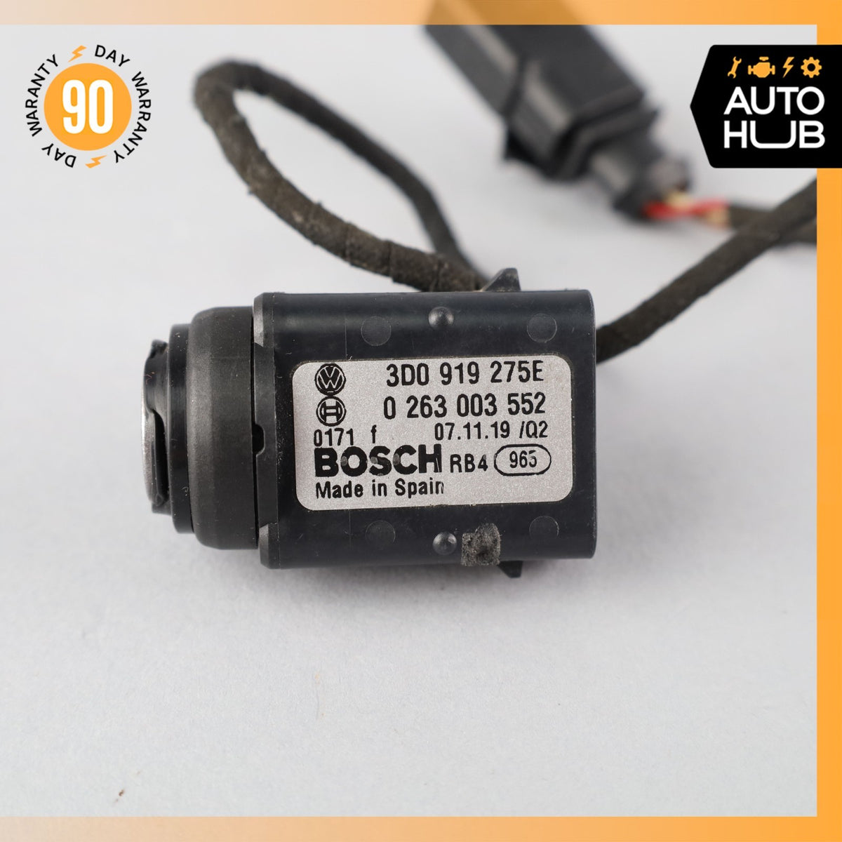 Bentley Continental GTC GT Front or Rear Center Bumper Parking Sensor PDC OEM - photo 8