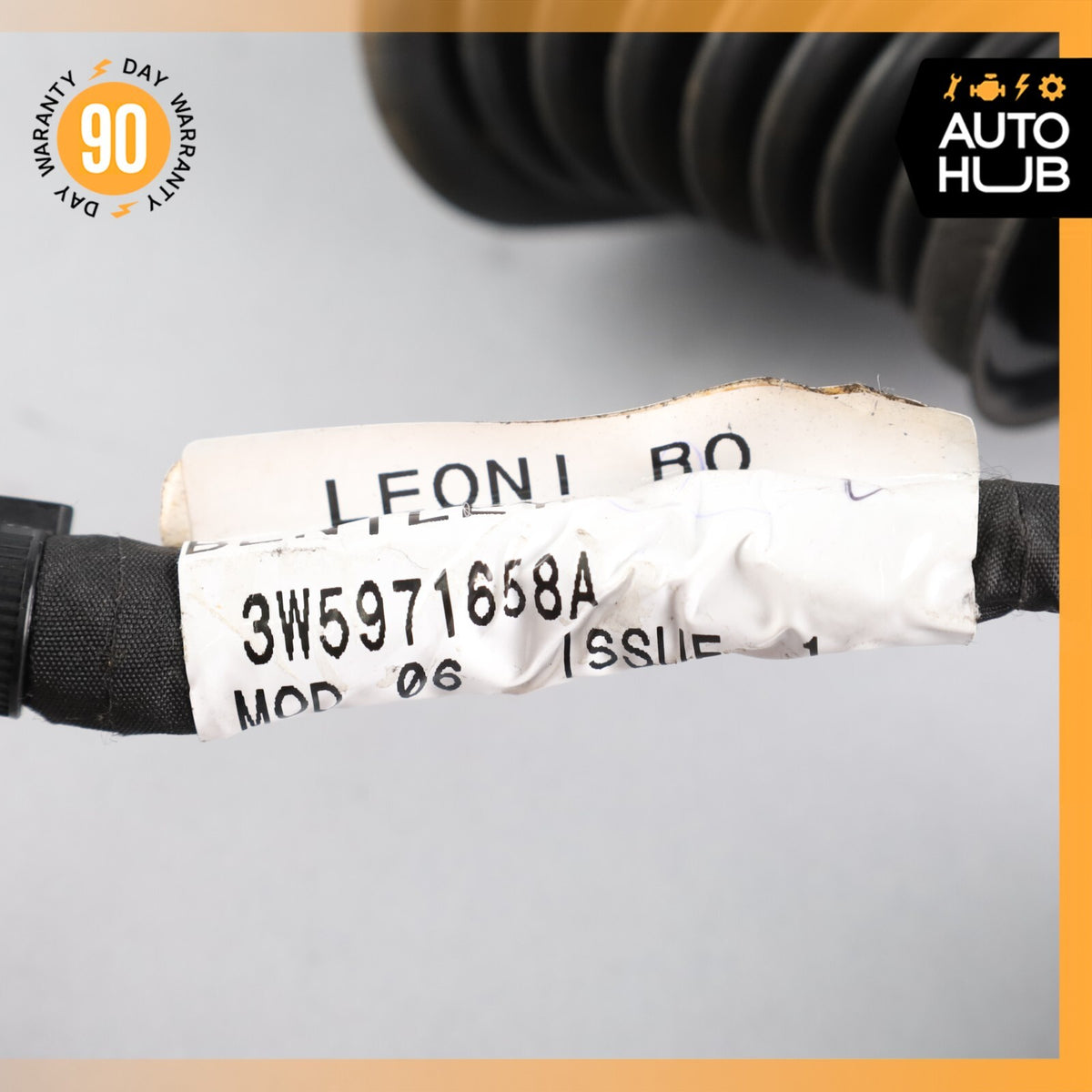 2006 Bentley Continental Flying Spur Rear Right Side Door Wire Harness OEM 58k - photo 10