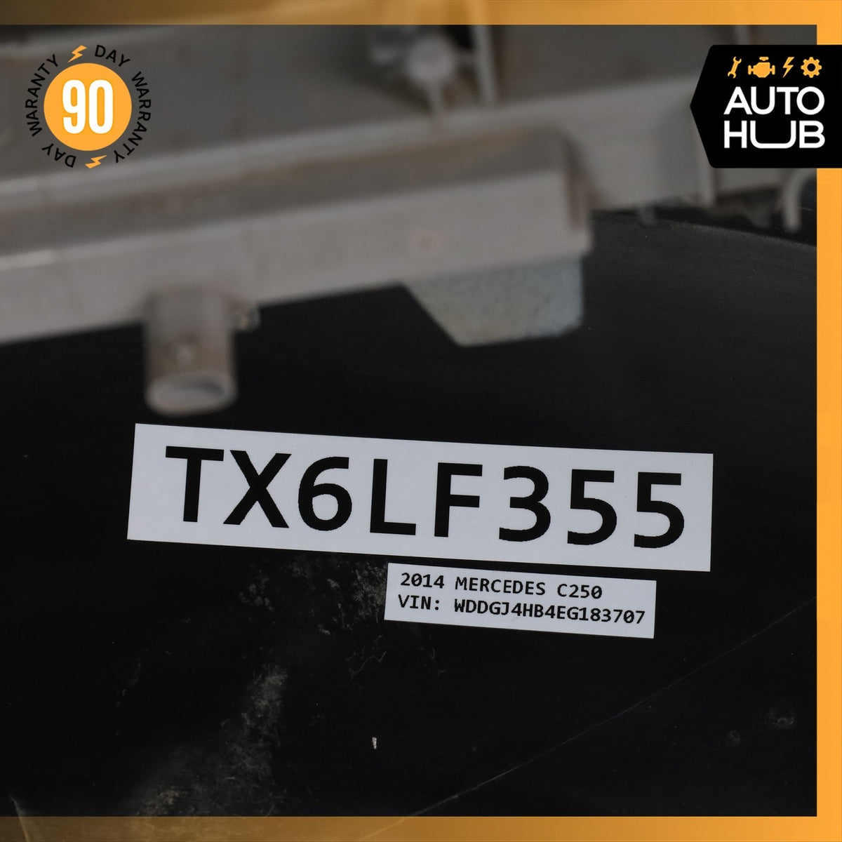 12-14 Mercedes W204 C250 C300 AMG Sport Front Bumper Cover Assembly White OEM - photo 22