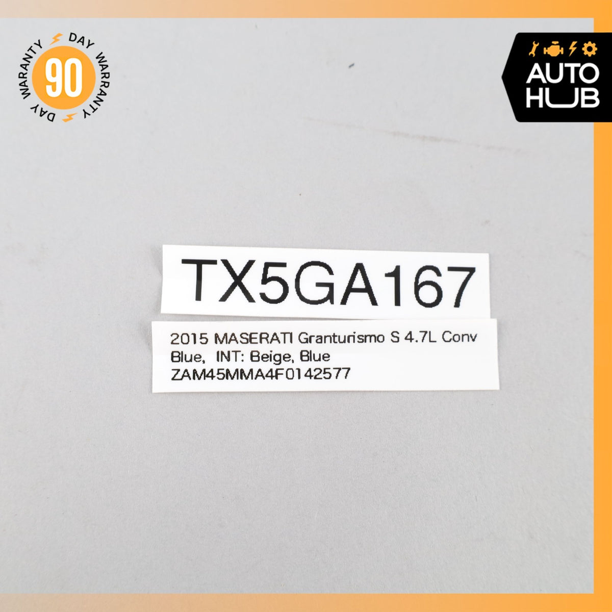 08-19 Maserati GranTurismo S GranCabrio M145 Hazard Light Control Switch OEM - photo 10
