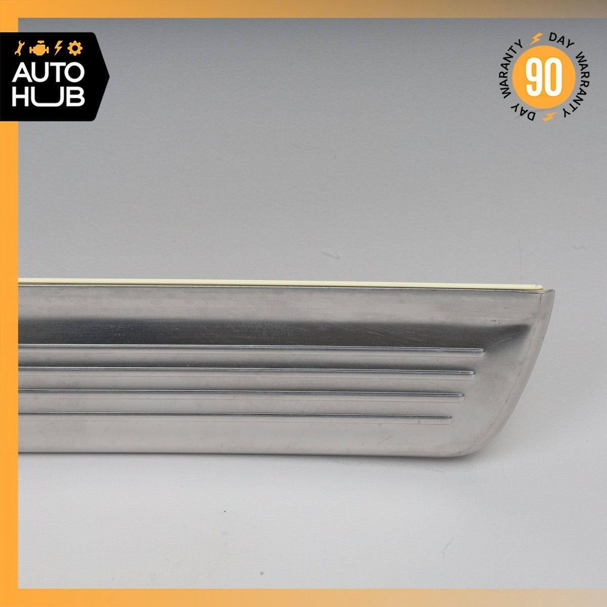 14-20 Mercedes W222 S65 AMG S550 Rear Left Illuminated Door Step Sill Panel OEM - photo 4