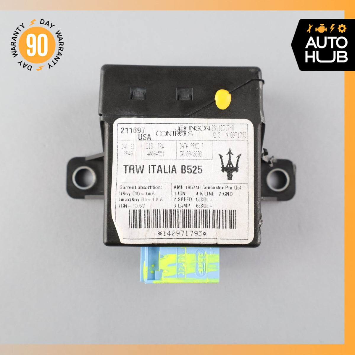 03-13 Maserati Quattroporte M139 Power Steering Chassis Control Module Unit OEM - photo 7