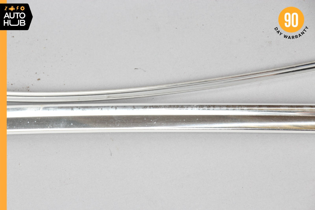 Mercedes R107 450SL 380SL Convertible Front Windshield Molding Trim Set OEM 86k - photo 3