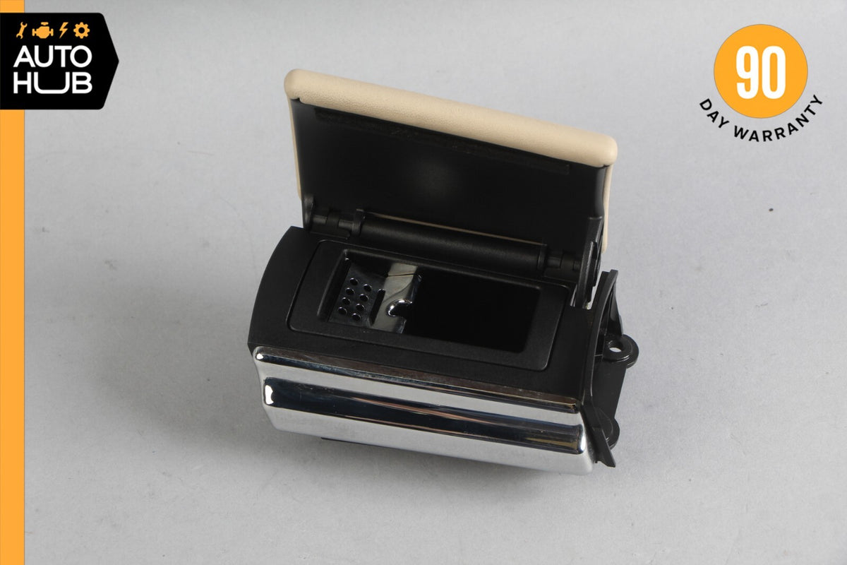 07-09 Mercedes W221 S550 S450 Rear Left Side Door Ashtray Ash Tray Nappa Beige - photo 2