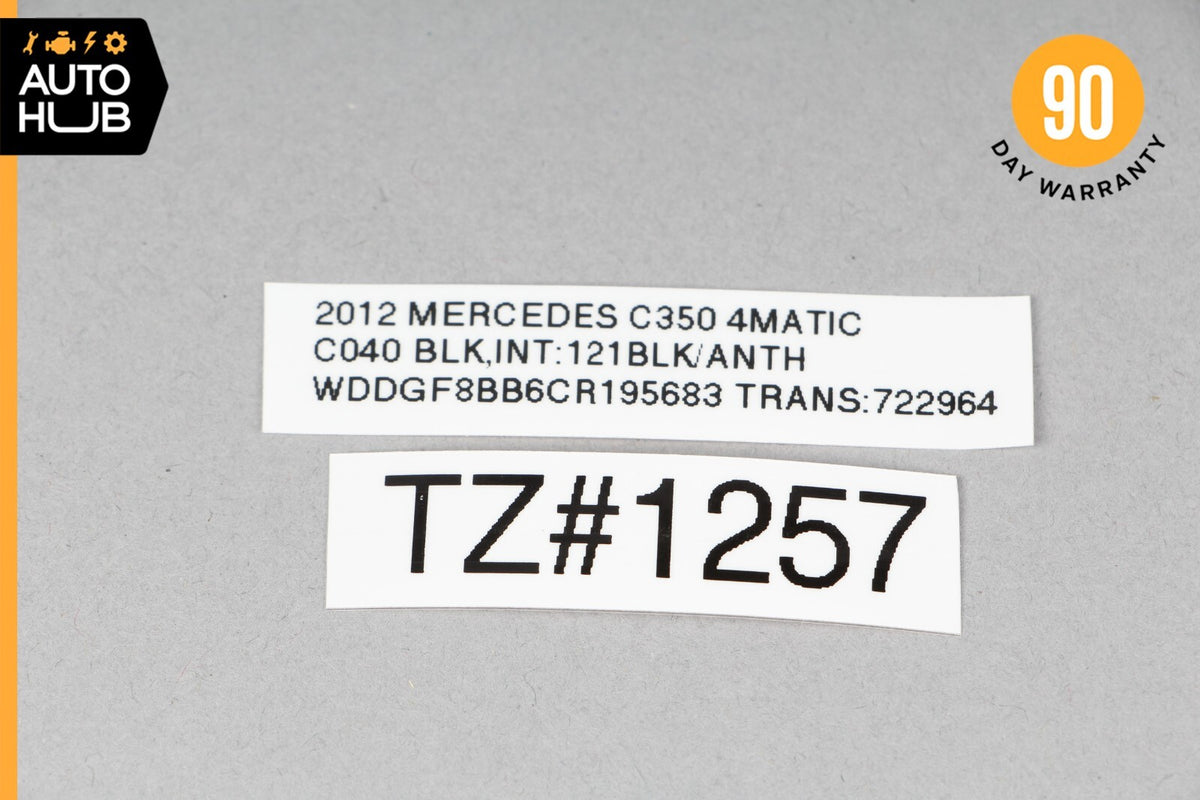12-14 Mercedes W204 C350 C250 Center Dashboard Control Switch 2049059601 OEM - photo 12