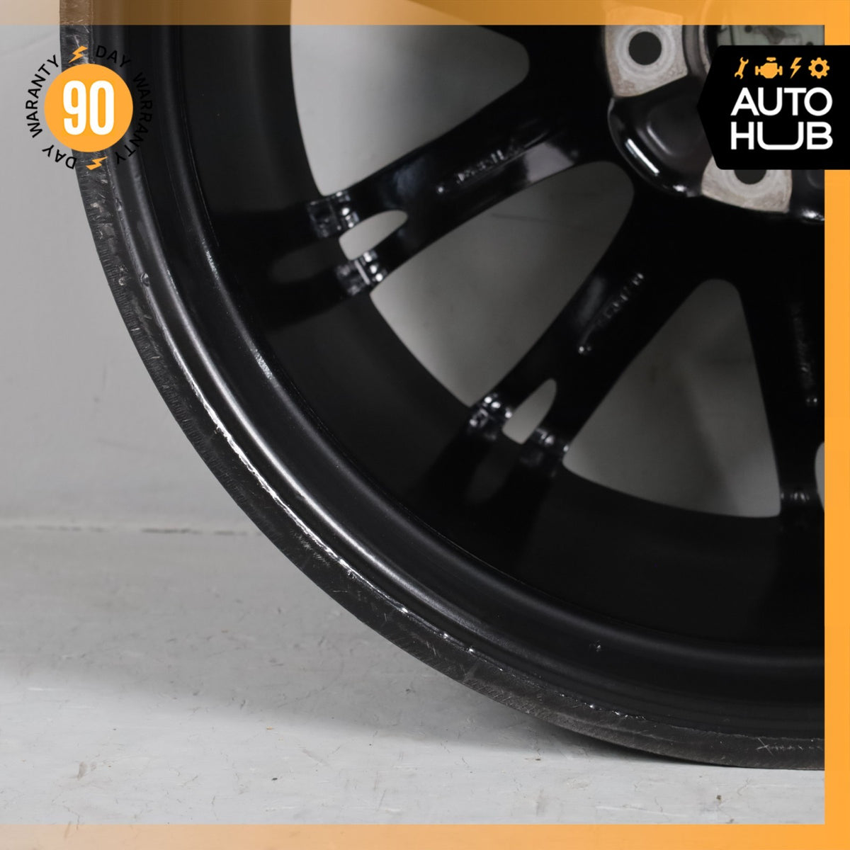 17-23 Porsche Panamera 971 11.5 X 21 21" Rear Wheel Rim Black 971601025N OEM - photo 11