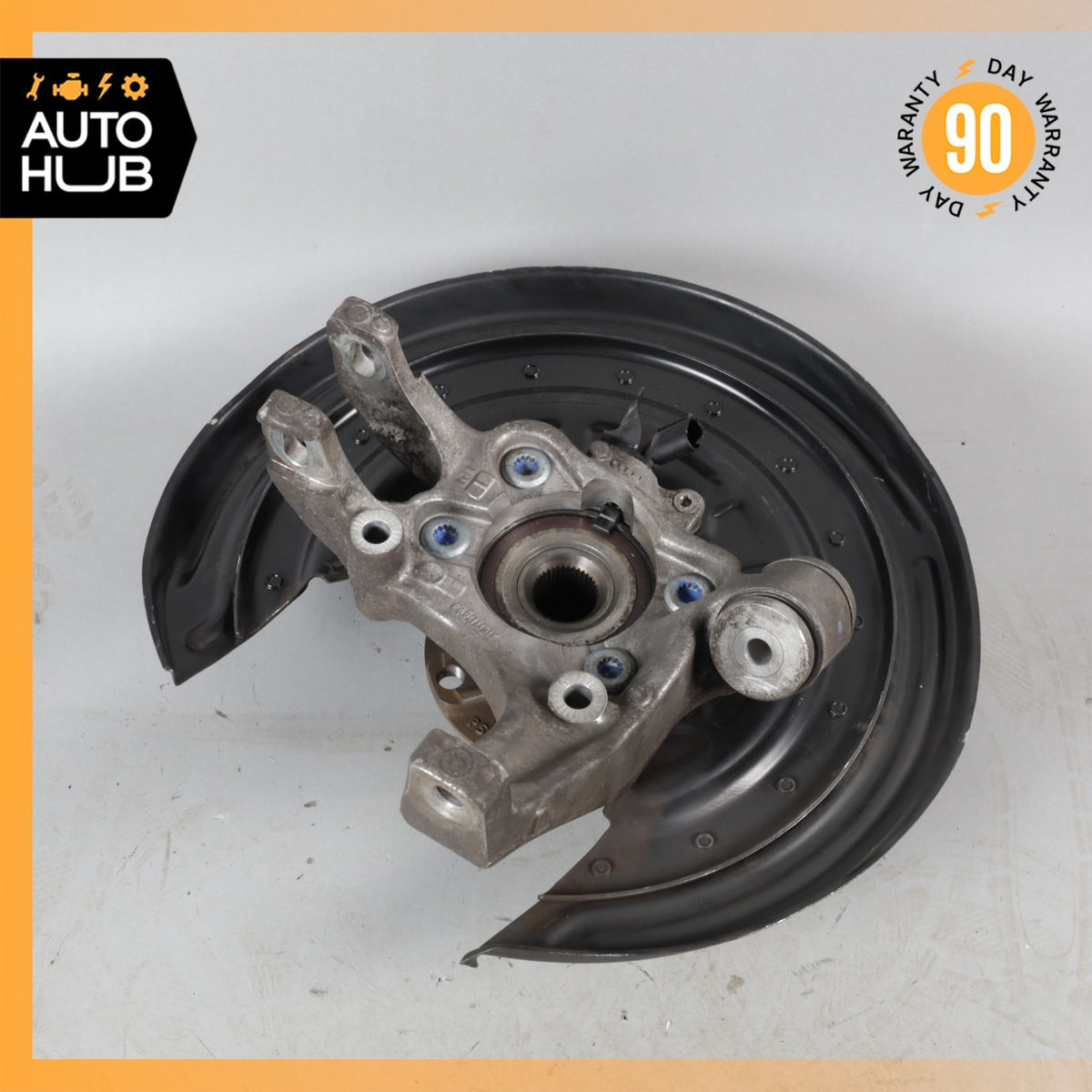 03-13 Bentley Continental GT Rear Left Driver Side Spindle Knuckle Hub OEM 61k - photo 17