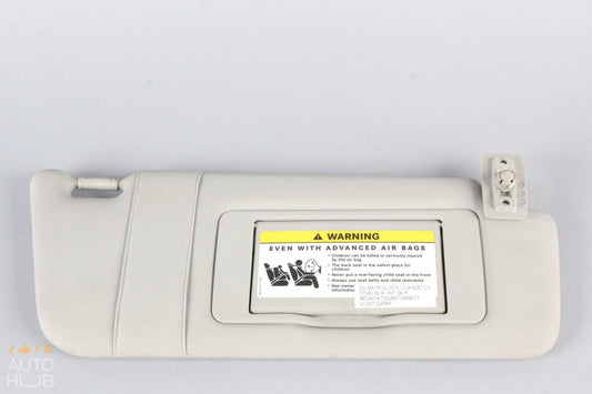 03-09 Mercedes W209 CLK500 CLK55 Right Passenger Side Sunvisor Sun Visor Gray #2 - photo 1