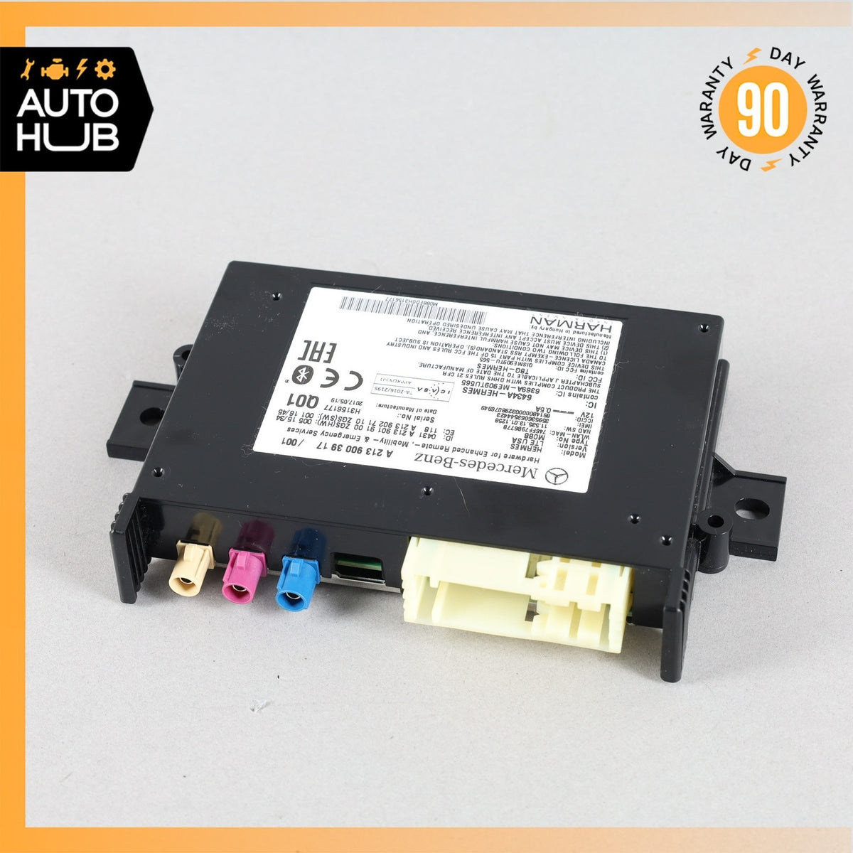 Mercedes W238 E400 GLC300 Bluetooth Telematic Control Module 2139003917 OEM - photo 2