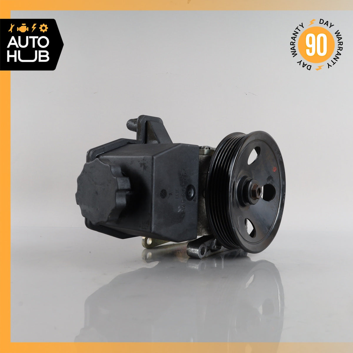 96-00 Mercedes R170 SLK230 C230 Power Steering Pump w/Reservoir 0024662901 OEM - photo 3