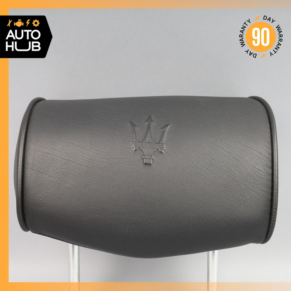 03-13 Maserati Quattroporte M139 Rear Right or Left Seat Headrest Black OEM - photo 2