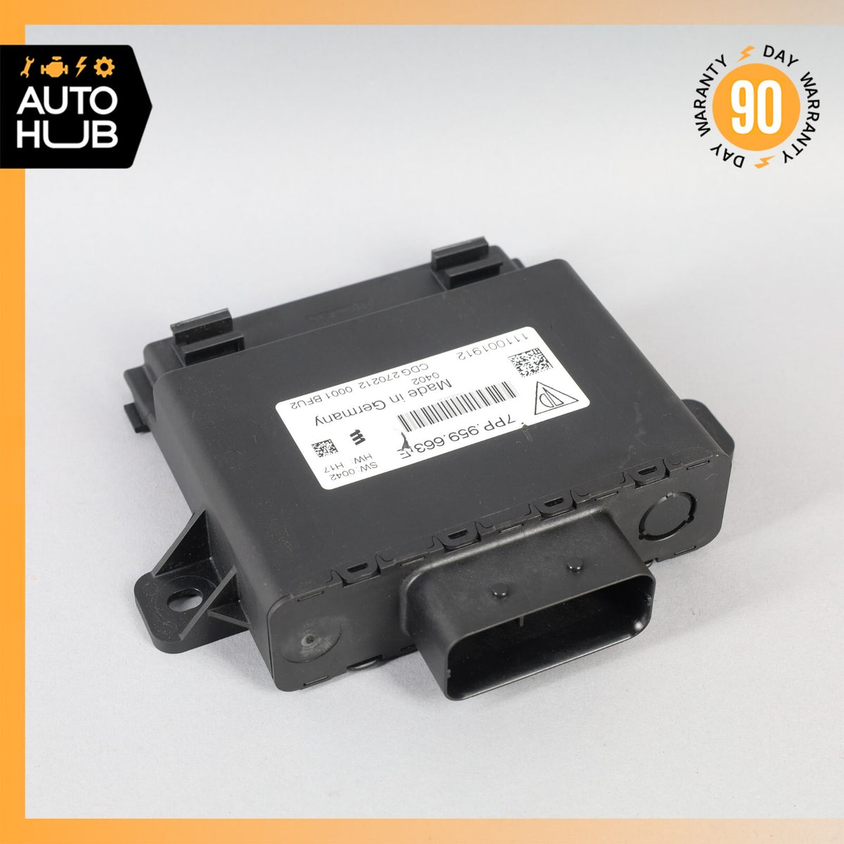 Porsche Cayenne 958 Start Stop Voltage Stabilizer Control Module ECU OEM - photo 2