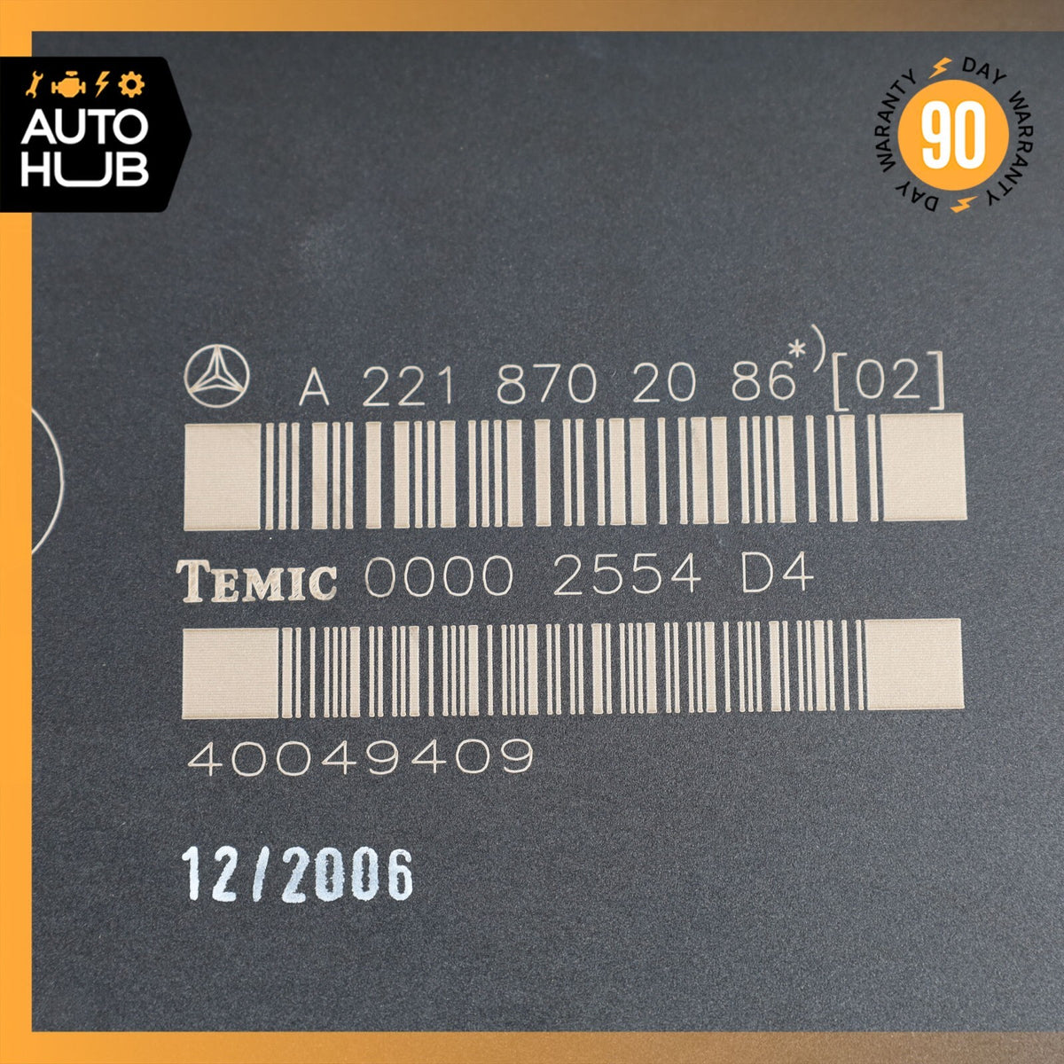 07-09 Mercedes W221 S600 S63 S450 Individual Rear Seats Control Unit Module OEM - photo 9