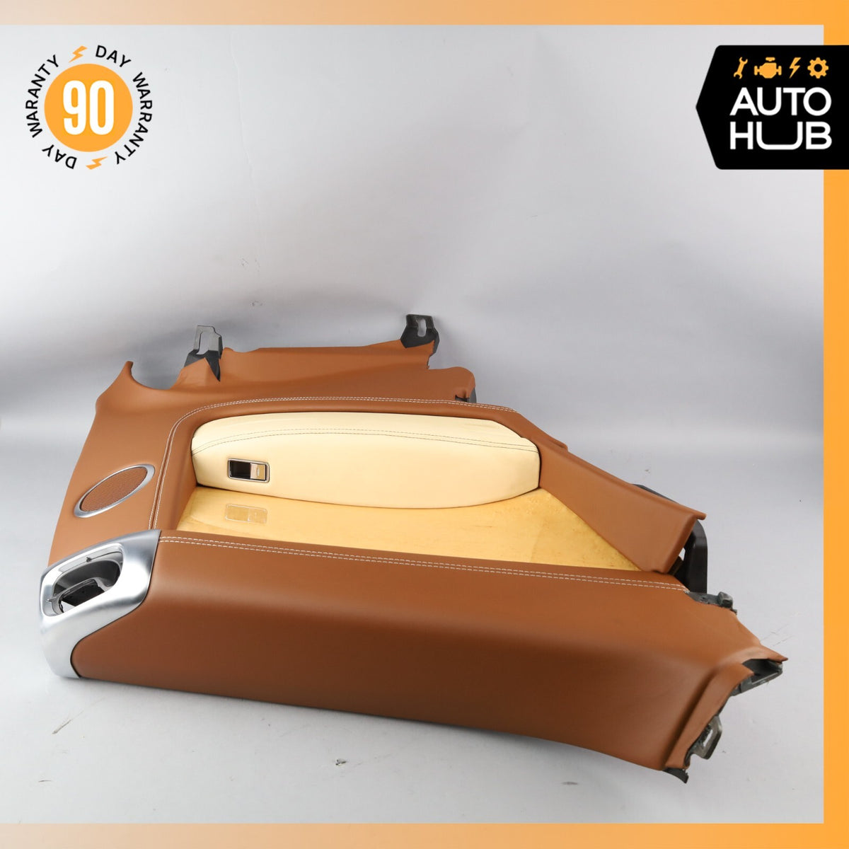 12-17 Bentley Continental GT Rear Left Driver Side Interior Door Panel OEM 56k - photo 17