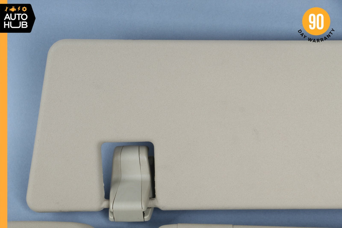 06-12 Mercedes W164 ML63 AMG ML350 ML450 Sun Visor Sunvisor Right Side Beige OEM - photo 9
