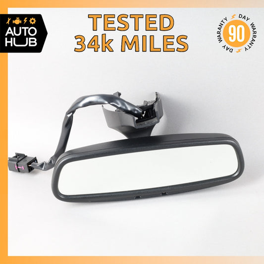 08-19 Maserati GranTurismo GranCabrio M145 Interior Rear View Mirror Black OEM - photo 1