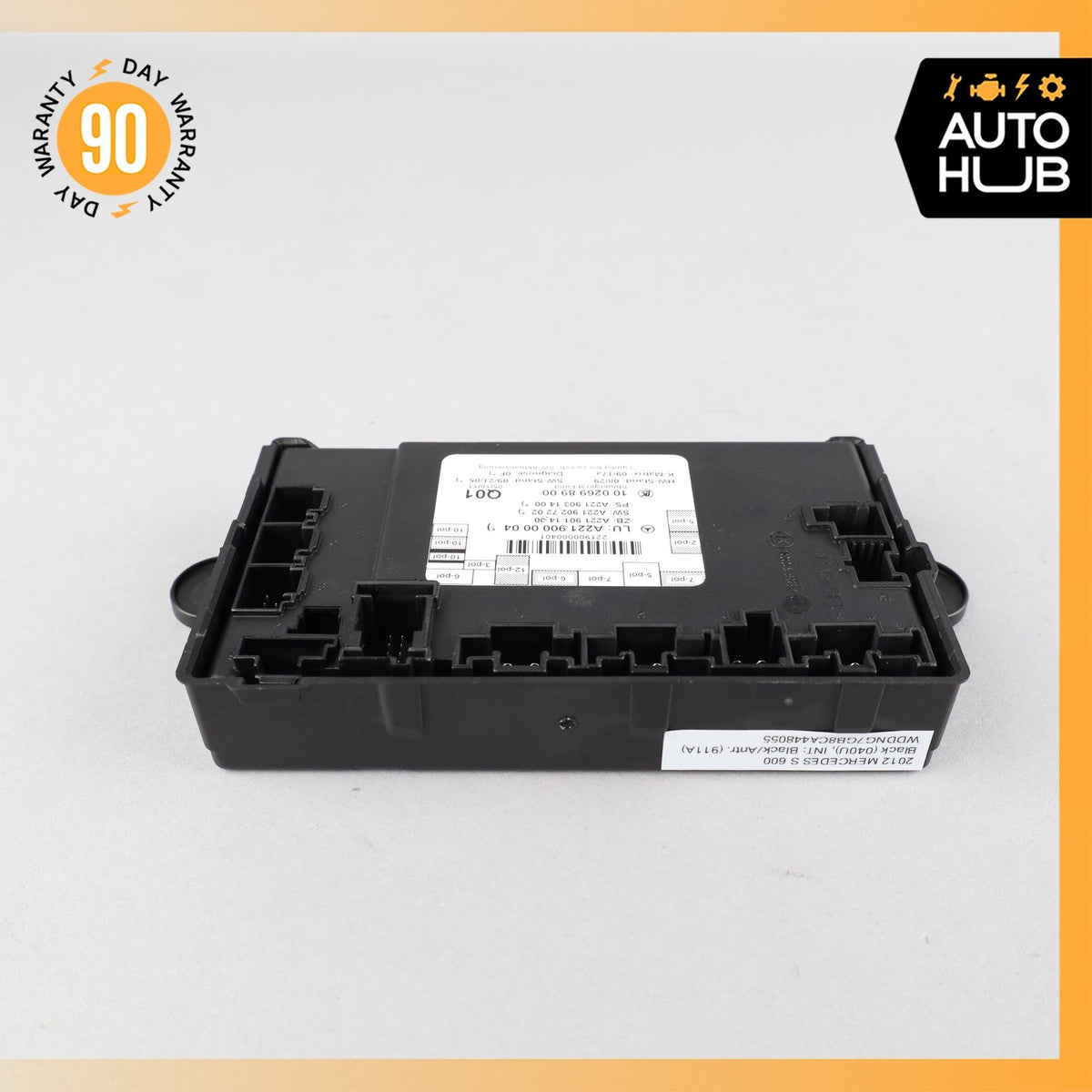 07-13 Mercedes W221 S600 S400 Rear Right or Left Side Door Control Module OEM - photo 3