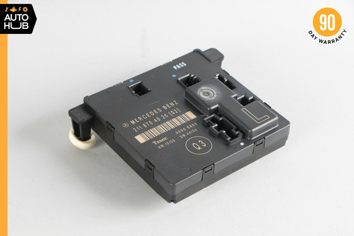 07-09 Mercedes W211 E350 E320 E550 Rear Left Door Control Module 2118704026 OEM - photo 1