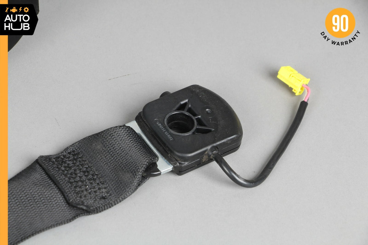 07-09 Mercedes W221 S550 S63 AMG Front Right Passenger Side Seat Belt Black OEM - photo 8