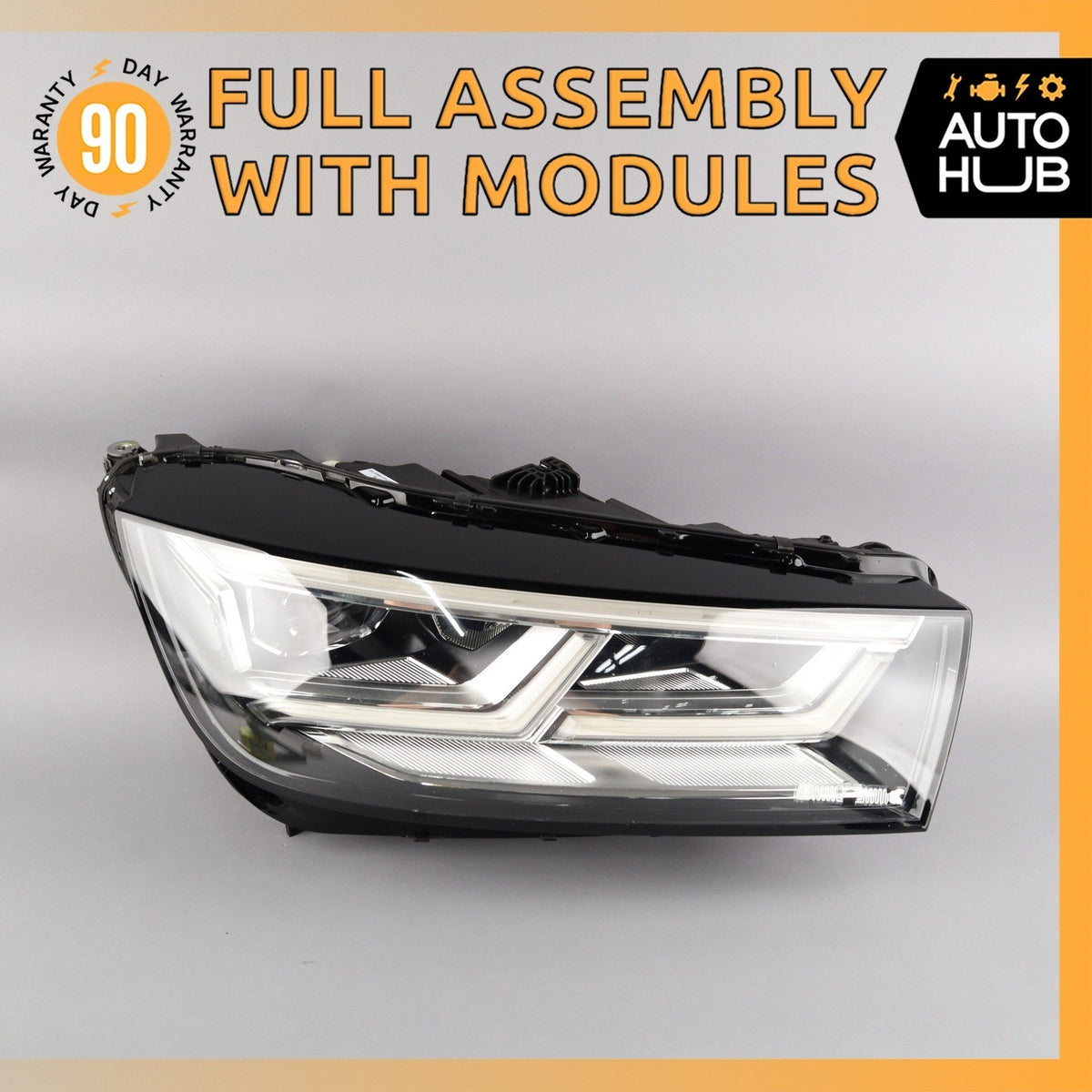 18-20 Audi FY Q5 SQ5 Right Passenger Side LED Headlight Lamp 80A941034B OEM - photo 1