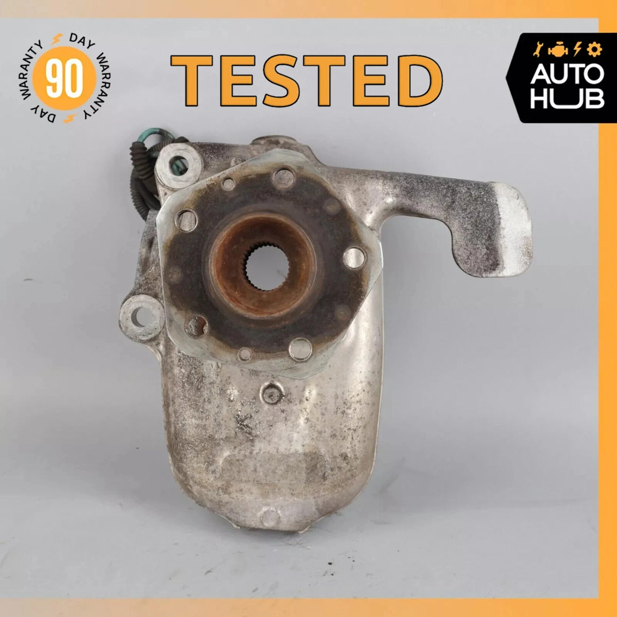 03-10 Maserati Quattroporte M139 Front Right Side Spindle Knuckle Hub OEM - photo 1