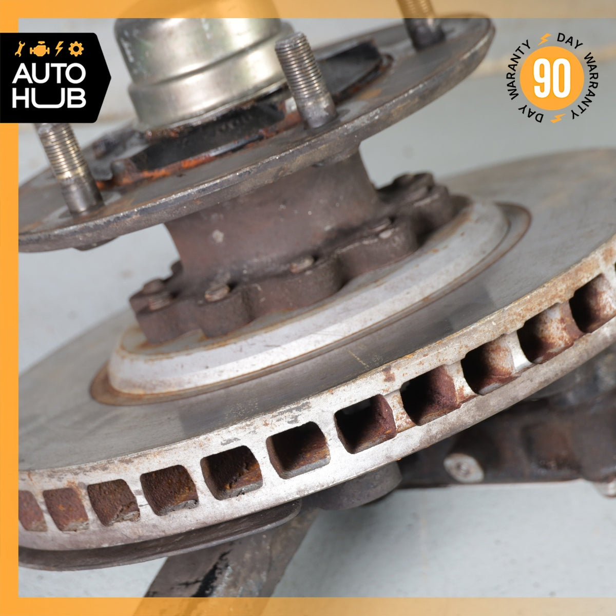 90-96 Bentley Brooklands Silver Spur Front Left Spindle Knuckle Hub w/ Disc OEM - photo 11