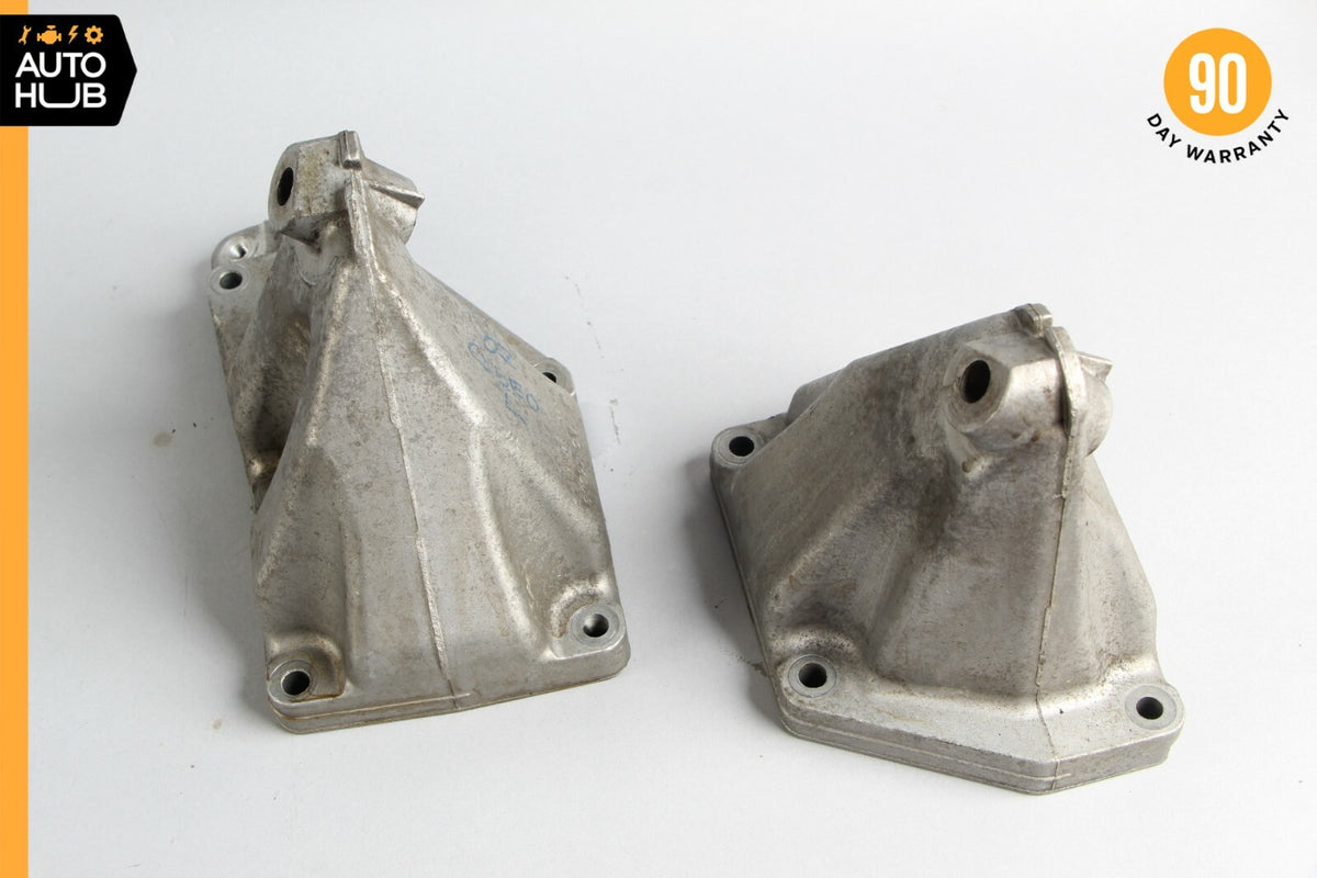 07-11 Mercedes W216 CL550 RWD Engine Motor Left & Right Mount Bracket Set OEM - photo 2