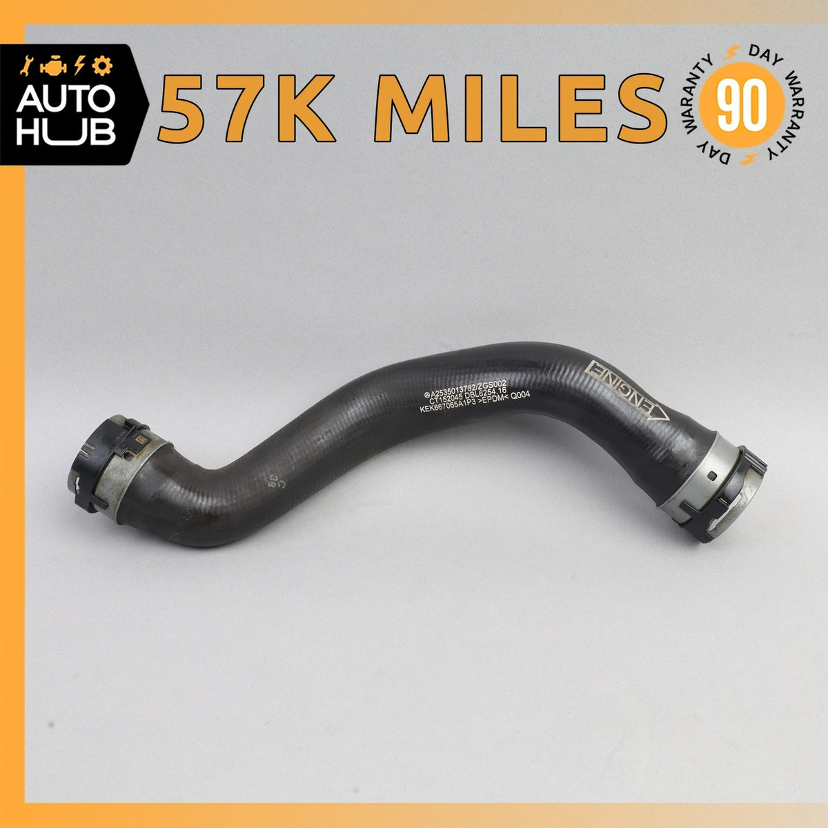 Mercedes X253 GLC300 E300 Engine Motor Cooling Radiator Hose Pipe 2535013782 OEM - photo 1