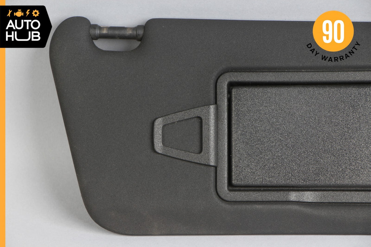 08-14 Mercedes W204 C300 C350 C250 Right Side Sunvisor Sun Visor Black OEM - photo 4