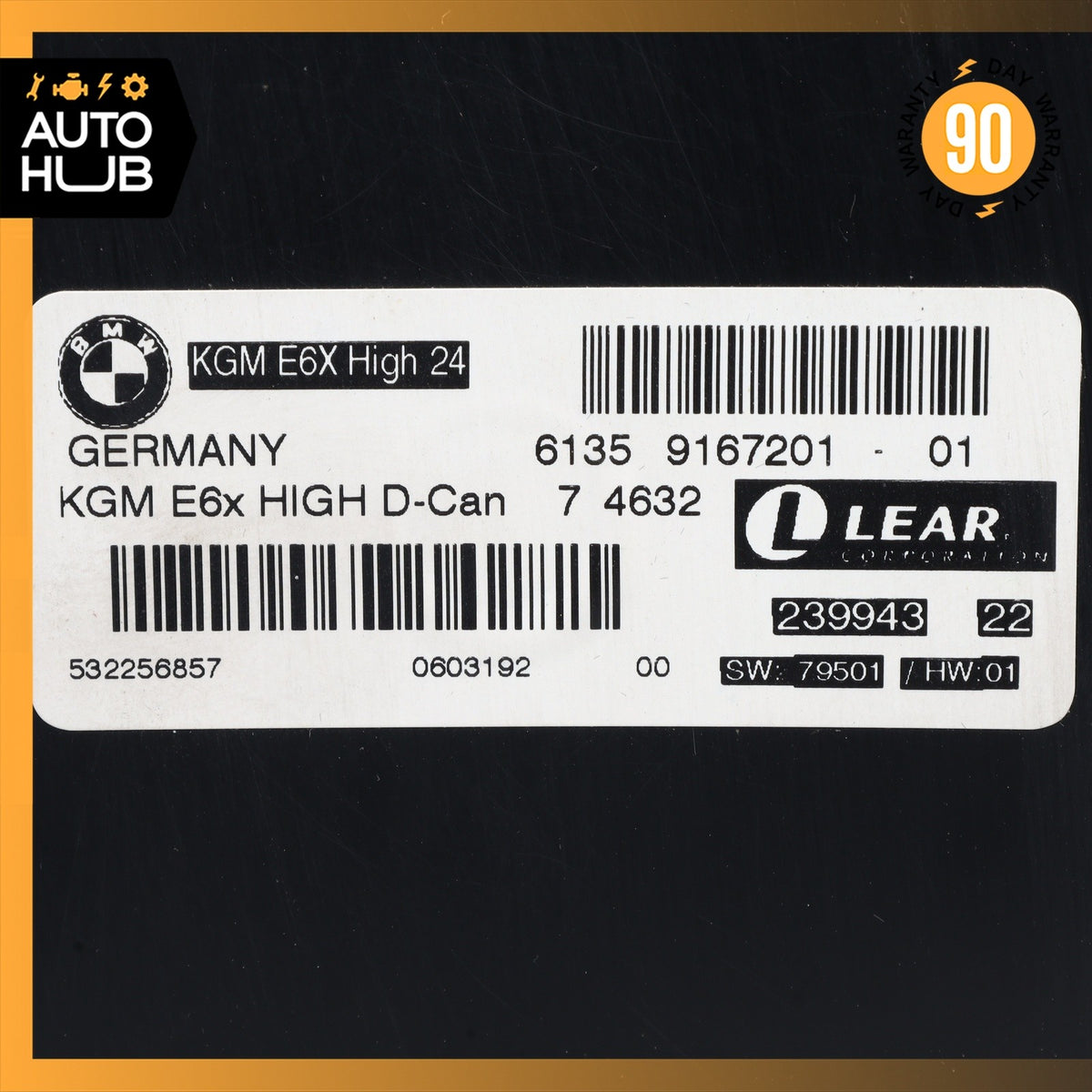 08-10 BMW E60 550i 528i 535i BCM Body Gateway Module OEM - photo 5
