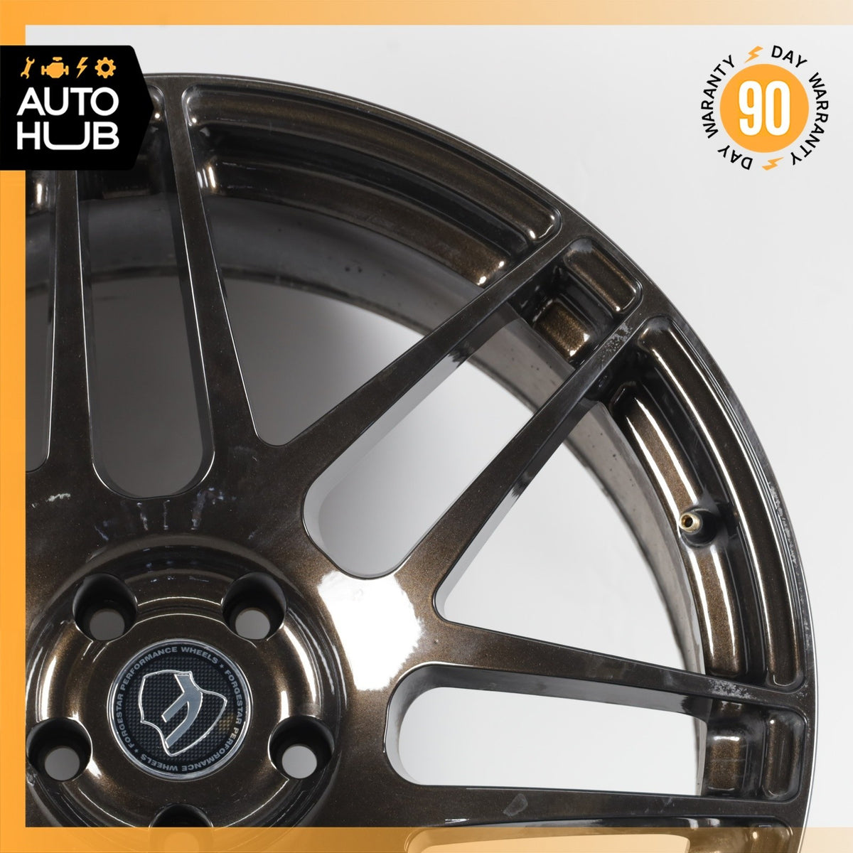 Audi B8.5 S5 A5 9.5 x 20 20" Front Wheel Rim Forgestar F14 Bronze - photo 4