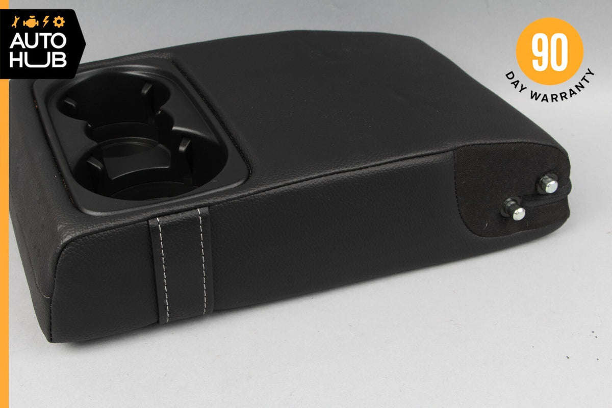 12-19 Mercedes W166 ML350 GL450 GLS450 Rear Arm Rest Cup Holder Black OEM 60k - photo 7
