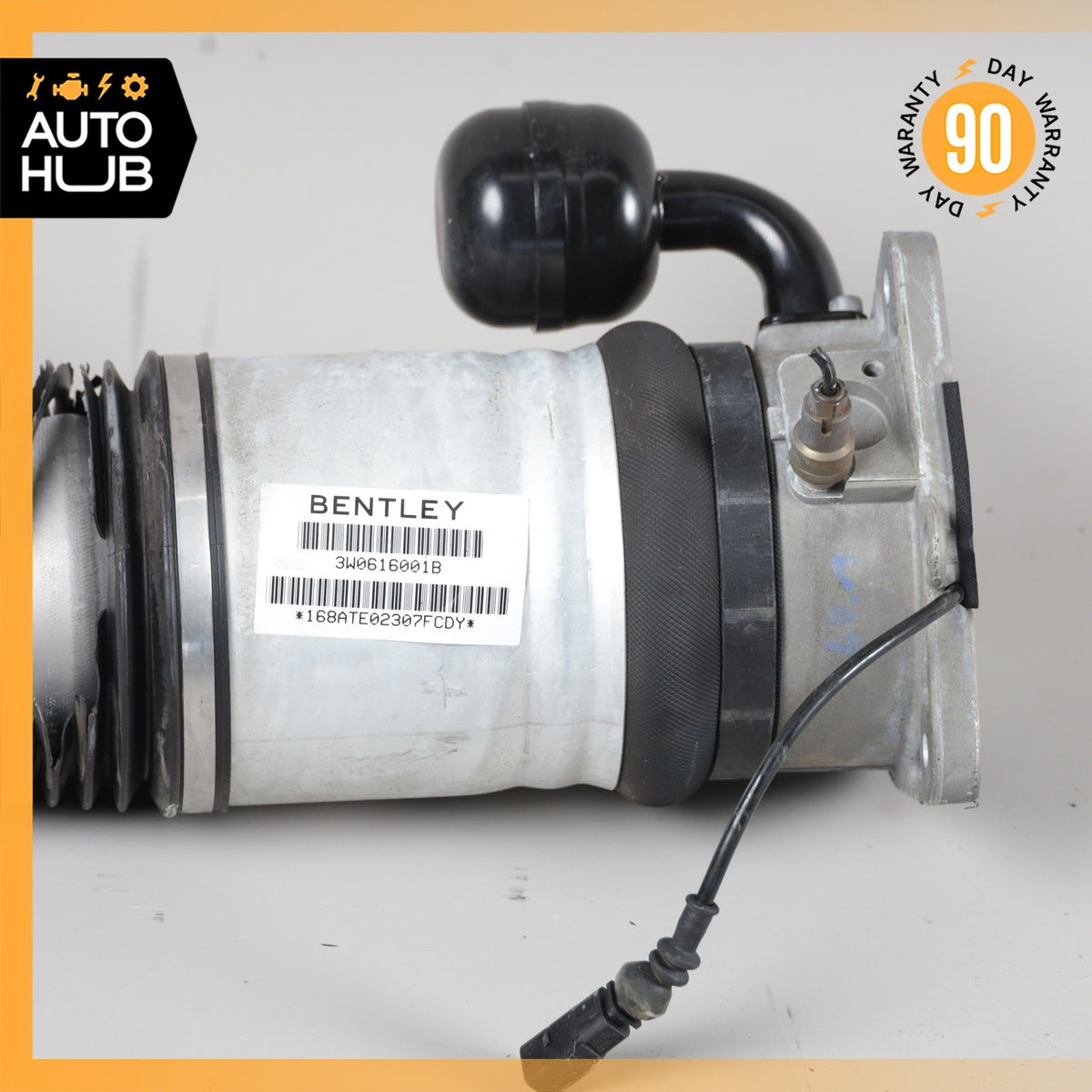 03-10 Bentley Continental GT Rear Left Driver Air Ride Air Shock Strut OEM - photo 6
