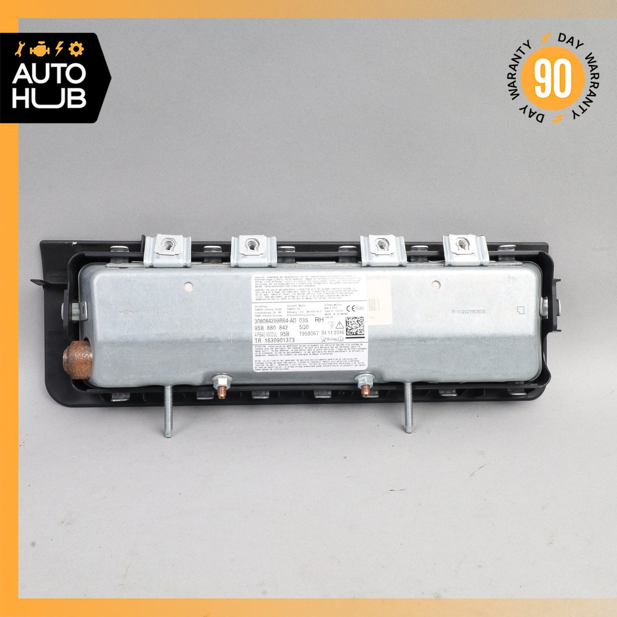 Porsche Macan 95B Right Side Dash Knee SRS Airbag Air Bag 95B880842 OEM 63k - photo 7
