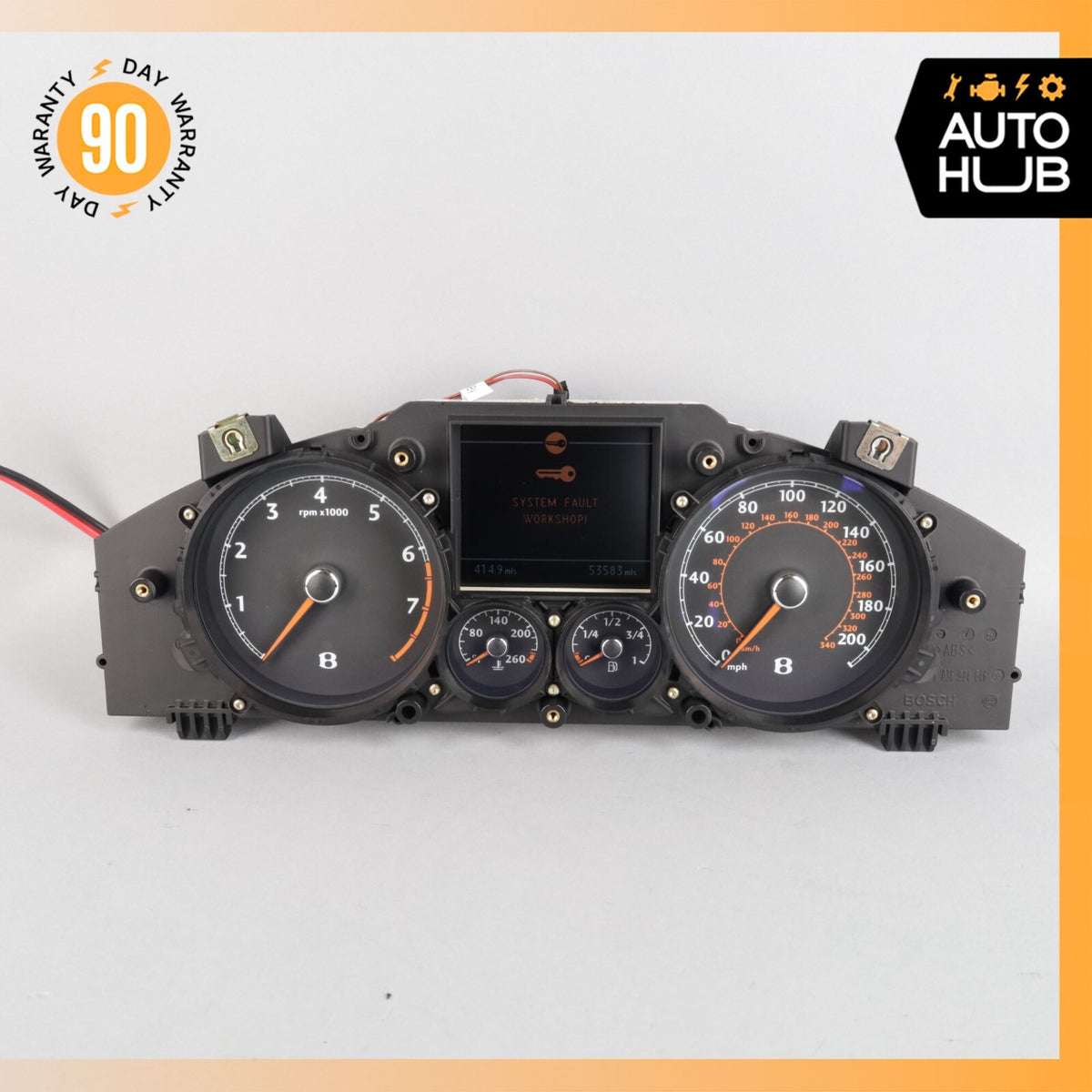06-07 Bentley Continental Flying Spur Instrument Cluster Speedometer OEM 53k - photo 3