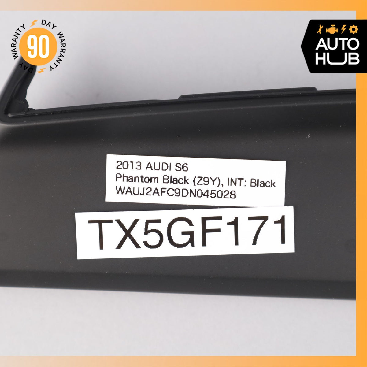 Audi C7 S6 Left & Right Dashboard Cover Panel Trim Set Black 4G1857237 OEM - photo 15
