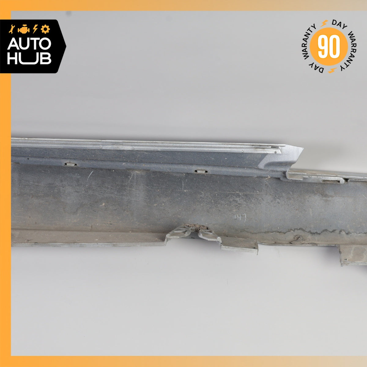 15-21 Mercedes W205 C300 Sedan Base Left Side Rocker Panel Side Skirt OEM - photo 12
