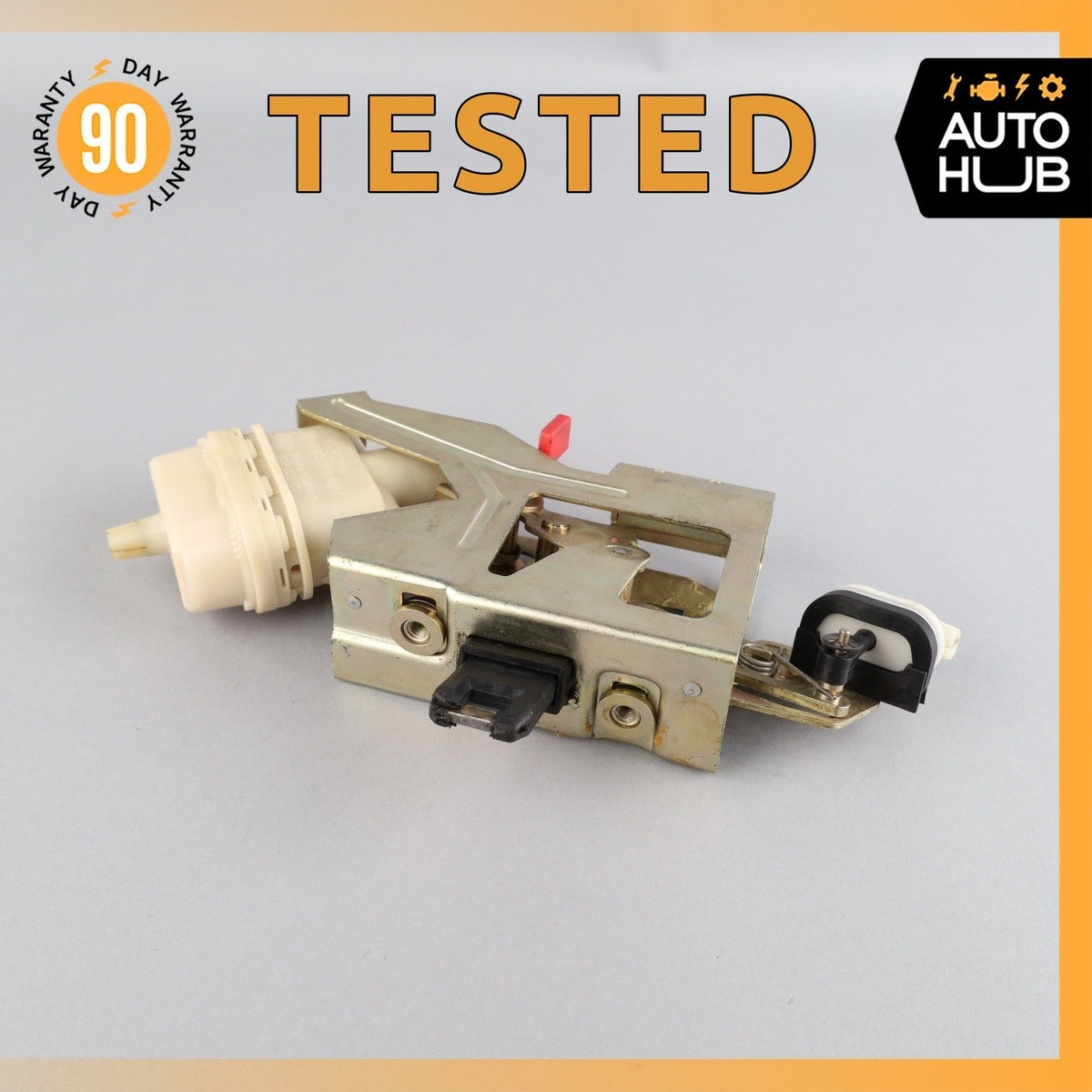 92-99 Mercedes W140 CL600 S320 S600 Trunk Lid Lock Vacuum Actuator OEM - photo 1