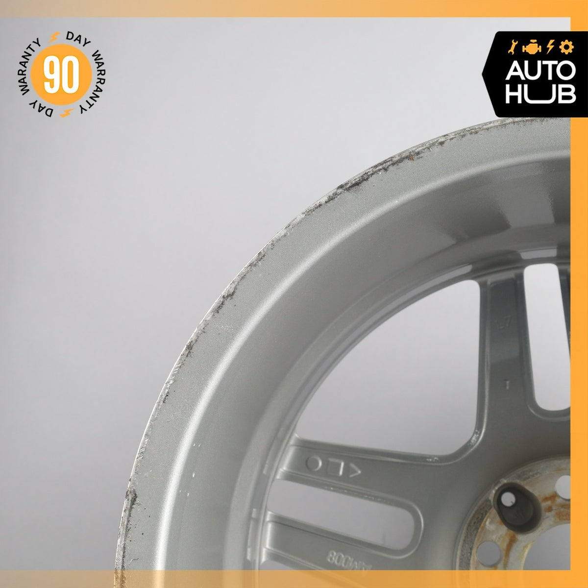 Mercedes W204 C250 C63 AMG 8 x 18 18" Front Wheel Rim 2044014102 OEM - photo 10