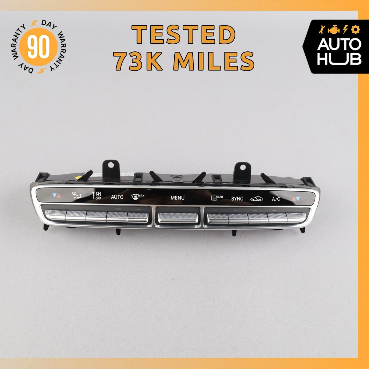 15-19 Mercedes W205 C300 C43 AMG GLC300 A/C Heater Climate Control Switch OEM - photo 1