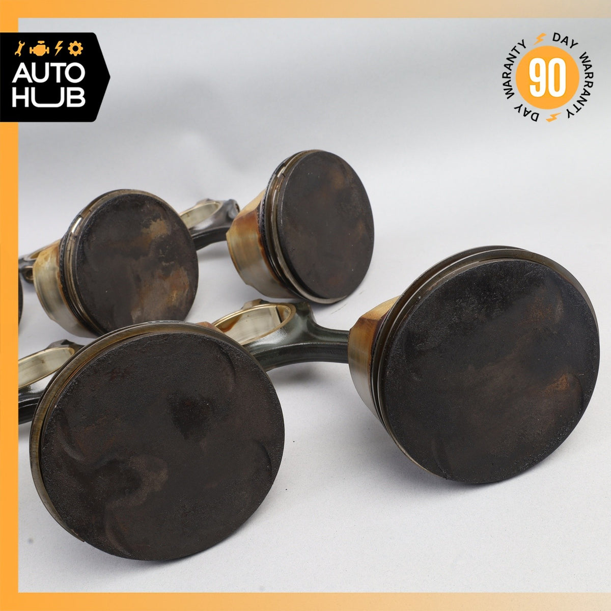 07-15 Mercedes W463 G550 E550 S550 M273 Engine Connecting Rod Piston Set OEM - photo 11