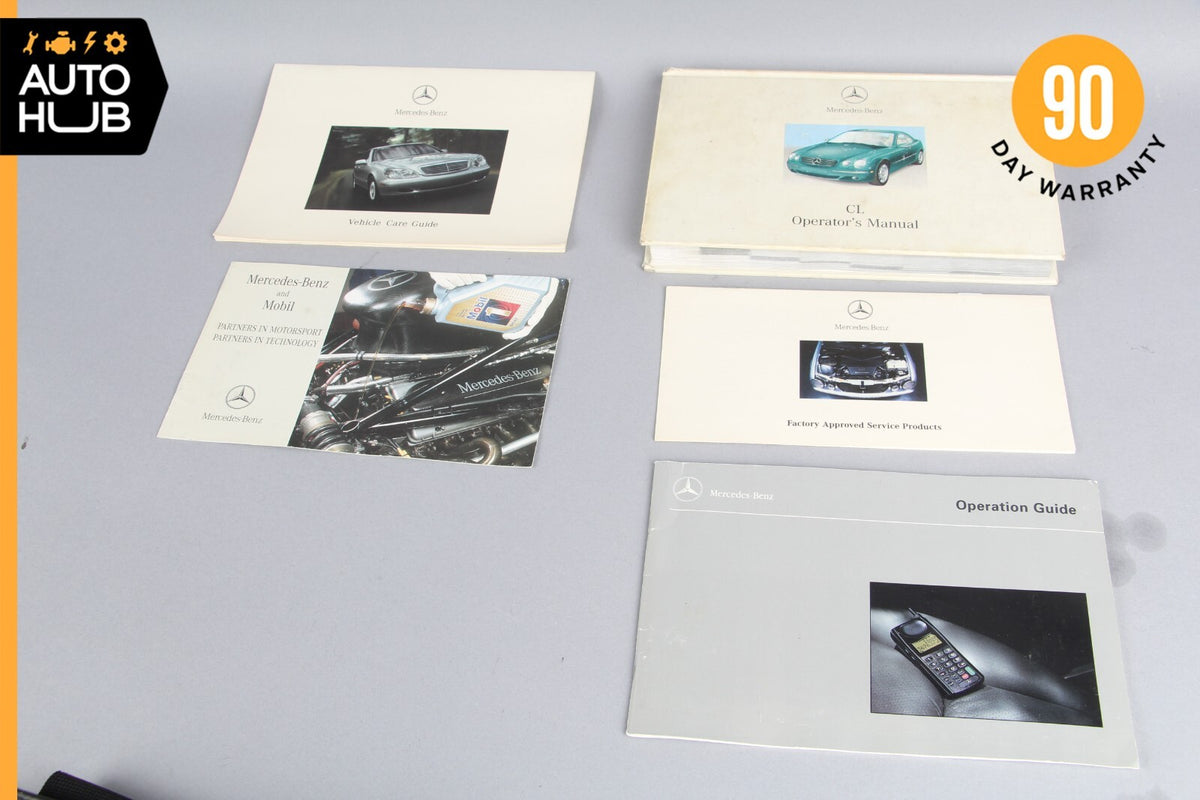 2001 Mercedes-Benz W220 S430 Owner's Operator's Manual Book OEM - photo 1